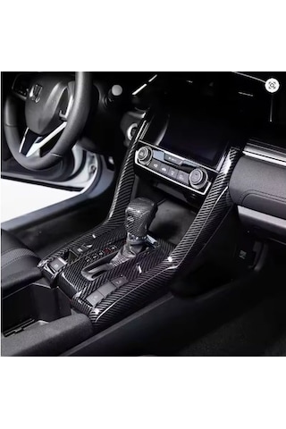 Honda Civic Fc5 Fk7 2016 - 2021 İçin Karbon Fiber Vites Çerçevesi Sağ Sol Direklerde Dahildir