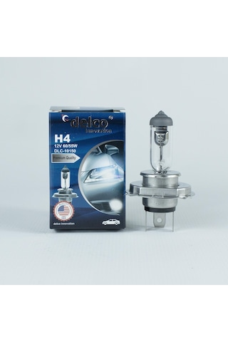 Delco U.s.a H4 +%30 Fazla Işık 12 Volt H4 43t Far Ampulü 60/55w