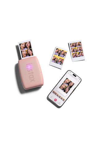 Fujifilm Instax Mini Link 3 Pembe Akıllı Telefon Yazıcısı Ve 20'li Mini Film