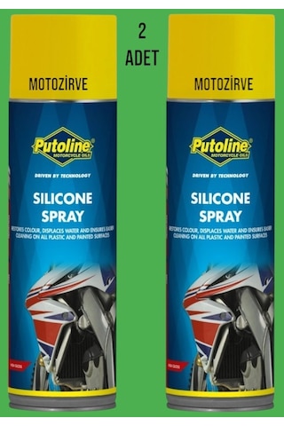 Putoline Parlak Boya İçin Silikon Sprey Parlatıcı Cila 500ml 2 Adet