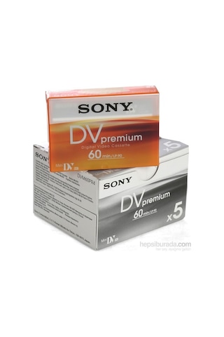 Sony DVM 60 PR3 Kamera Kaseti Sarı