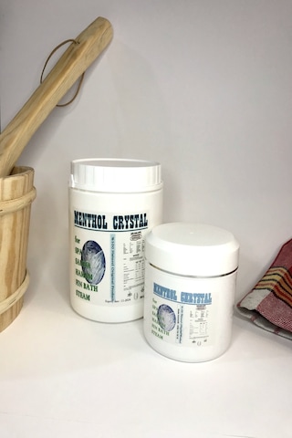 Doğal Kristal Mentol-Sauna ve Buhar Odası için 500 G