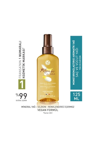 Yves Rocher Monoi Bronzlaştırıcı Aromatik Yağ 125  ML