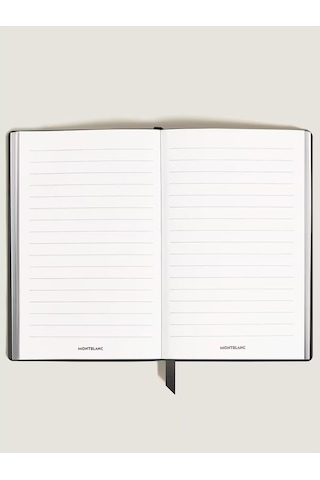 Montblanc Siyah Deri Büyük Boy Defter 134732