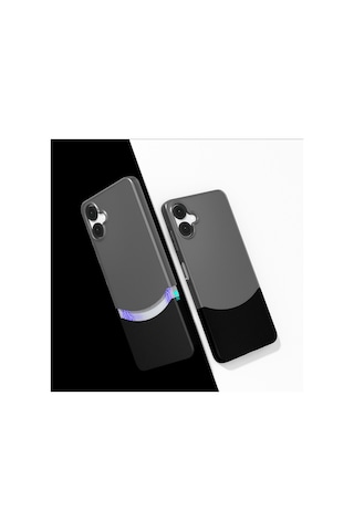 Galaxy A06 Kılıf Mıknatıslı Zore Duble Kapak Siyah