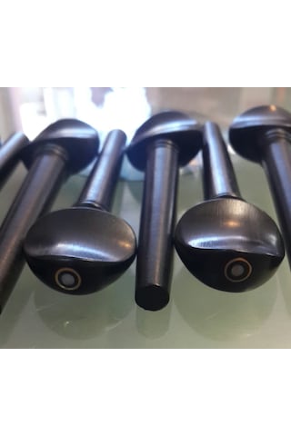 Ud için Nokta Sedef Abanoz ve Plesenk Burgu 11 Adet Plesenk