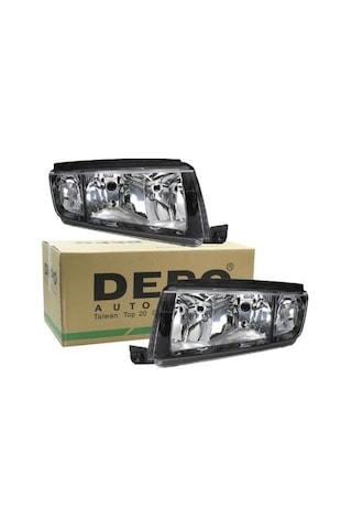 Skoda Fabia Yıl 01-08 Arası Depo Sağ Far Siyah Zemin 6y1941016c