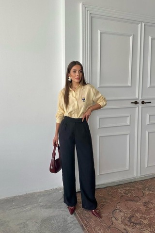 Siyah Pantolon Siyah