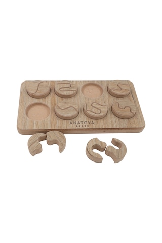 Ahşap Geometrik Puzzle - Anatoya