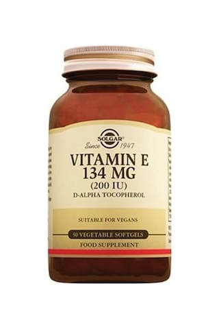 Solgar Vitamin E 200 Iu 50 Kapsül