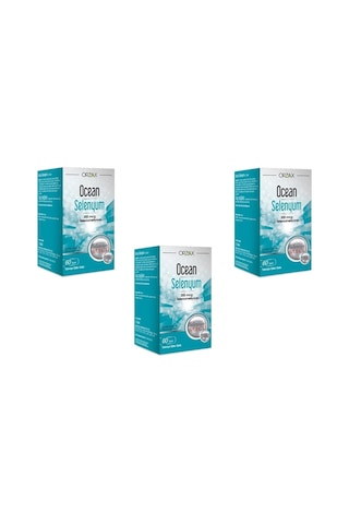 Ocean Selenyum 200 Mcg 60 Tablet 3 Adet