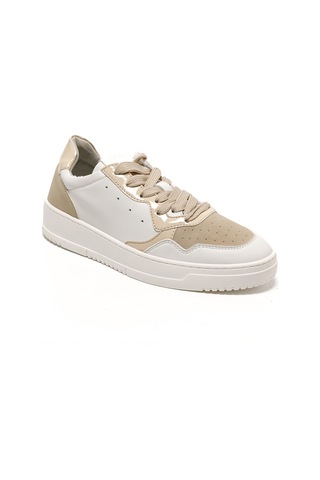 Sneaker Günlük Kadın Diğer 115580co Comart London 5580co Beige Bianco Beige Bianco Bej