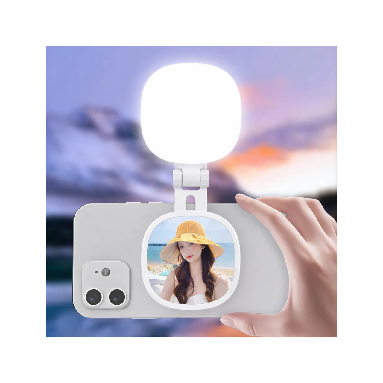 Sunix Sl-10 Aynalı Selfie Işığı Beyaz