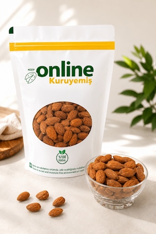 Çiğ Badem - Yerli - 200 Gr 200 G