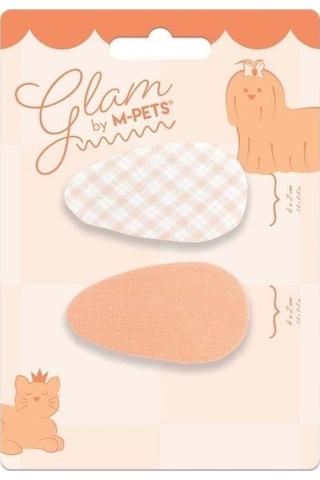 M-pets Glam Desenli Kedi Ve Köpekler İçin Aksesuar Toka Turuncu Turuncu