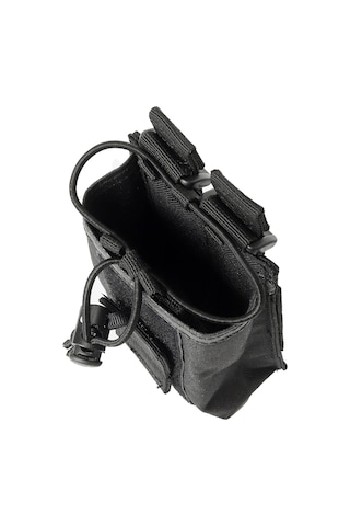 Yaozixa Siyah Çok Amaçlı Harici Aktivite Cepi - Radyo Ve Araç Çantası, 900d Oksford Kumaş, Dayanıklı Taktik Çanta