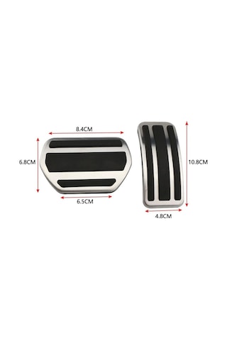 Peugeot 3008 Uyumlu Otomatik Pedal Seti 2 Parça -