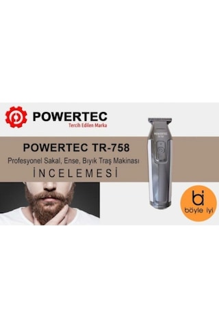 Profesyonel Saç & Sakal Kesme Makinesi Tr-758