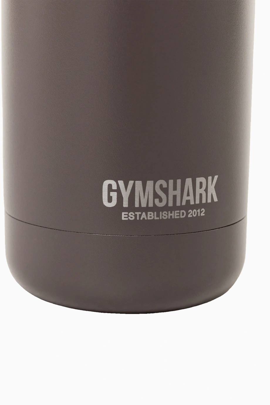 Gymshark Paslanmaz Çelik Termal 500 Ml İçecek Şişesi Kahverengi