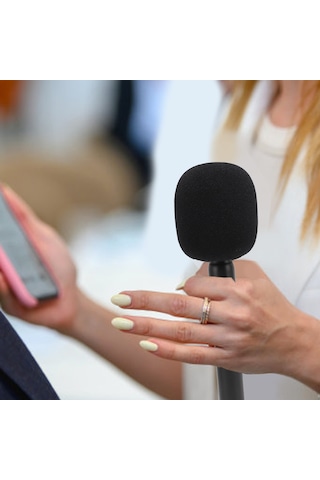 Kosona Kablosuz Mikrofon El Tutucu Adaptörü - Djı Mic, Rode Wireless Go Iı, Hollyland Lark Uyumlu - Rüzgar Engel Köpüğü İle Ses Kalitesi Artırıcı Abs Tutucu