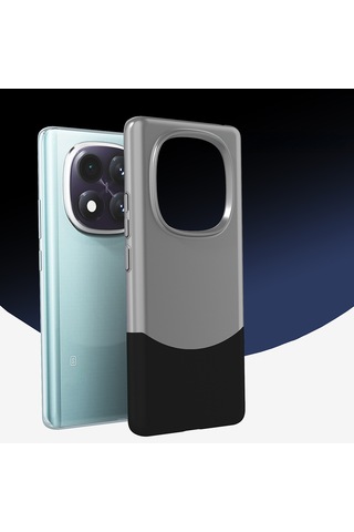 Redmi Note 14 Pro Plus Kılıf Mıknatıslı Tchs Duble Kapak - Lacivert Lacivert