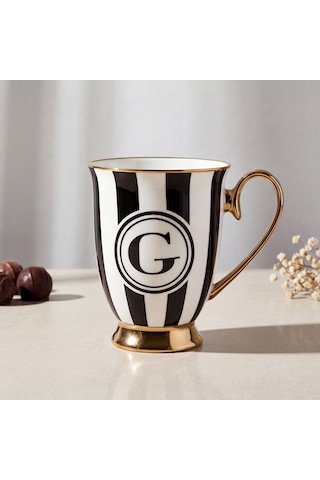 Aryıldız G Harfli Kupa 325 Ml Çok Renkli