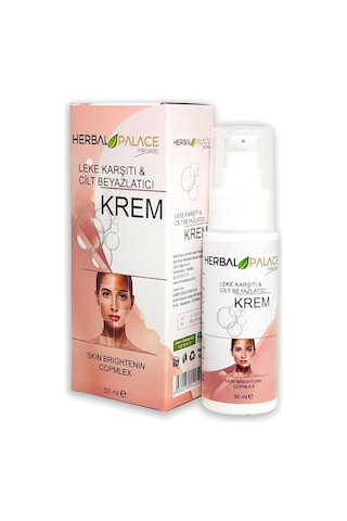 Herbal Palace Leke Karşıtı & Cilt Beyazlatıcı Krem 50 ML