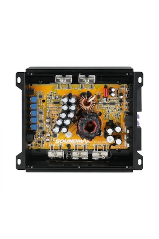 Soundmax Sx-n600.1d-1x600w Rms-kaliteli-profesyonel-yer Kaplamayan Class D Mono Anfi