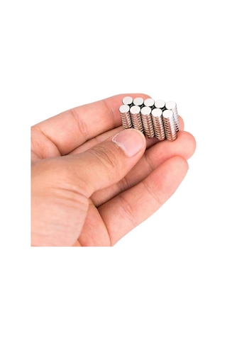 20 Adet 5x2 Mm Yuvarlak Neodyum Mıknatıs , N35 Kalite Güçlü Magnet