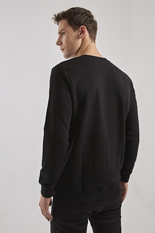 Boston Siyah O-yaka Sweatshırt Siyah