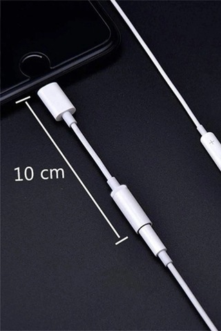 Iphone 7 8 X Plus Uyumlu Kulaklık Çevirici Lightning Aux Dönüştürücü Cevirici Kablo