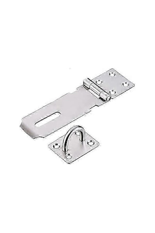 Stainless Steel Padlock Hasp, Heavy Duty Hasp And Staple, Door Ha
