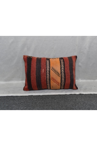 Zehra Abla Halı Yeni El Dokuma Dekoratif Kilim Kırlent Yastık Kılıfı 6244