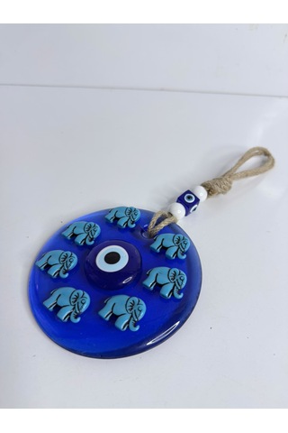 Nazar Boncuğu Dekoratif Duvar Süsü 28x13x3cm