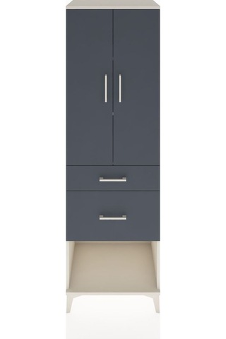 Hyperion Dolap 3 Raflı 2 Çekmeceli 2 Kapaklı 60x44x195 Aytaşı... Aytaşı