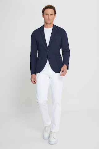 Altınyıldız Classıcs Erkek Lacı Yünlü Slim Fit Dar Kesim Mono Yaka Torba Cepli Blazer Ceket