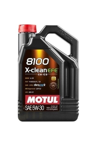Motul 8100 X Clean Efe 5W-30 Motor Yağı 4 L Motul 8100 X Clean Efe 5W-30 Motor Yağı 4 L