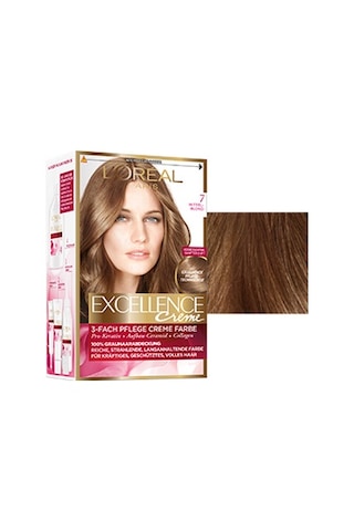 Loreal Excellence Saç Boyası 7 Kumral