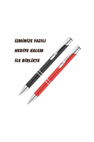 Trodat 4911 Kişiye Özel İsim, Makam Ve Ünvan Kaşesi + İsim Yazılı Kalem Çoklu Renkli