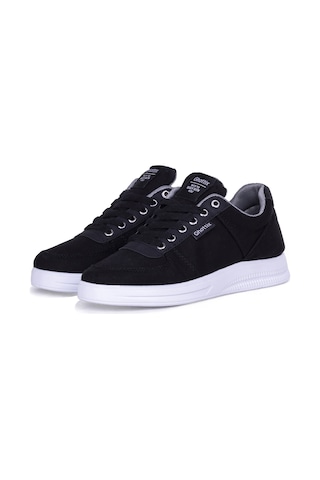Ayakkabix Yazlık Erkek Keten Ayakkabı Sneaker Siyah