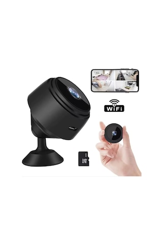 Gees Global Blue Inter Mini Kamera 1080p Hd Wifi Gizli, Miknatisli Gbzs