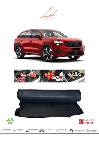 Skoda Kodiaq Alt Kademe 3d Bagaj Havuzu 2024+