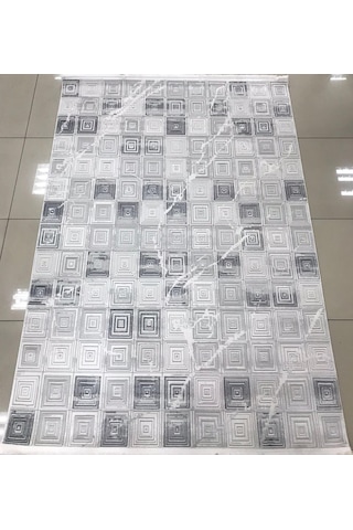 Liparis Halı Toscana 272 Gri Antrasit Serisi Triko Akrilik Salon Oturma Yatak Odası Halısı Gri - Antrasit