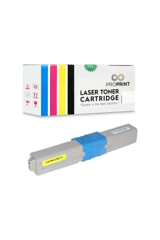 Proprint Oki C332 46508733 Sarı Uyumlu Toner 3000 Sayfa Mc363Dn
