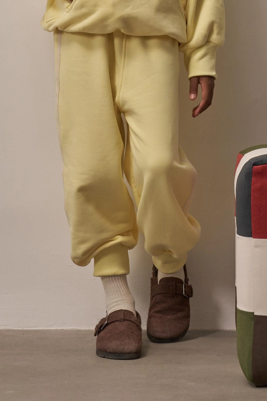 Sarı Relaxed Fit Jogger Sarı