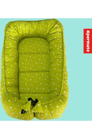 Xpermate Babynest,yenidoğan Bebek Yuvası,taşınabilir Yatak Yeşil