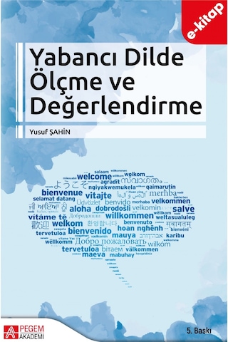 Yabancı Dilde Ölçme Ve Değerlendirme E-kitap