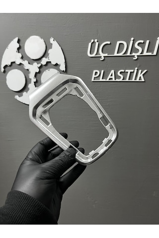 Citroen C-elysee - Peugeout 301 Vites Çercevesi Krom Efek 3d Baskı 1 Adet