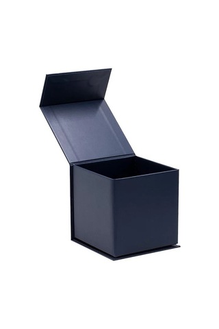 Hediye Kutusu Boş Mıknatıslı Kapak Lacivert 11X11X11Cmhome In