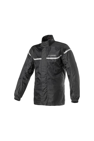 Clover Wet Jacket Pro Wp / Üst Yağmurluk Siyah